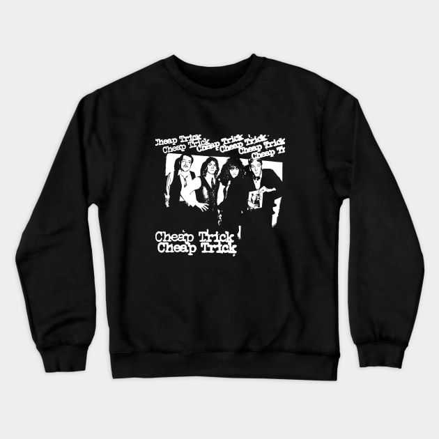 Cheap Trick Crewneck Sweatshirt by tacimey